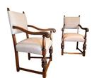 Fauteuil (2) - Chêne - Malines Style, Flandres, Antiek en Kunst