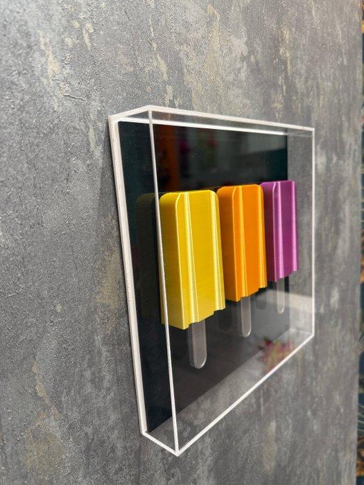 KIRAS - 3 multi FLAVORS LUXURY, Antiek en Kunst, Kunst | Schilderijen | Modern