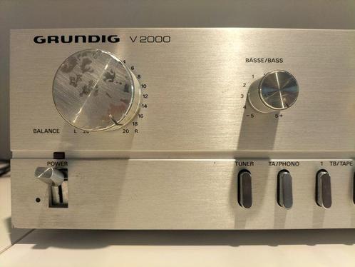 Grundig - V 2000 Amplificateur audio, Audio, Tv en Foto, Radio's