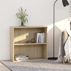 vidaXL Boekenkast 80x30x76,5 cm bewerkt hout sonoma, Huis en Inrichting, Kasten | Boekenkasten, Verzenden, Nieuw
