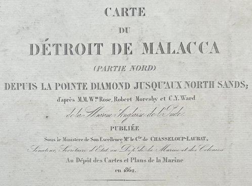 Maleisië, Indonesië - Rue Malacca, Sumatra, Malacca; Robert, Boeken, Atlassen en Landkaarten