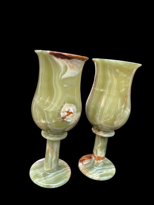 Onyx gepolijst Kom- 905 g - (2), Verzamelen, Mineralen en Fossielen