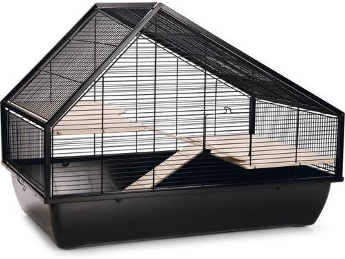 Beeztees - Knaagdierenkooi - Boas - 76x46x57 - cm - zwart, Huis en Inrichting, Woonaccessoires | Overige, Nieuw, Verzenden
