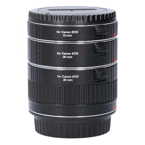 Caruba Extension Tube set Canon Chroom (type II), Audio, Tv en Foto, Foto | Lenzen en Objectieven, Verzenden