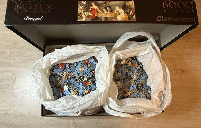 Bruegel + Rosselli - Puzzel - puzzel uit de Museum, Antiek en Kunst, Antiek | Overige Antiek