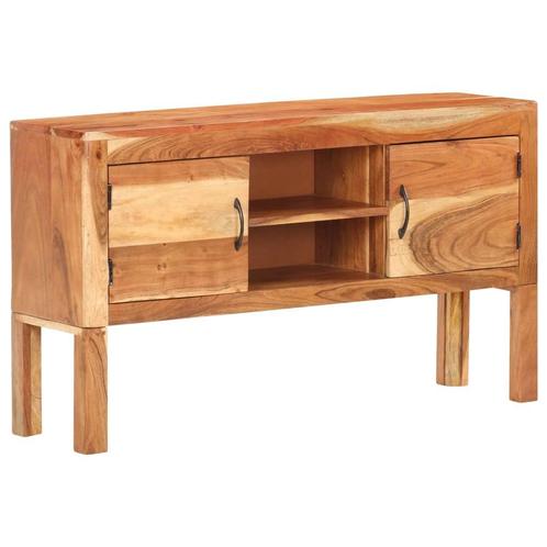 vidaXL Dressoir 116x30x66 cm massief acaciahout, Huis en Inrichting, Kasten | Dressoirs, Nieuw, Verzenden