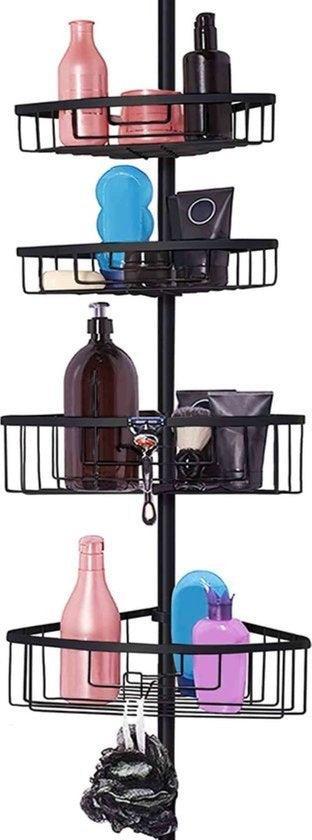 2dekans | Goliving Doucherek - Doucherek zonder boren -, Huis en Inrichting, Woonaccessoires | Spiegels, Ophalen of Verzenden