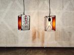 Danger of death Pendant Lamps - Plafondlamp (2) - Aluminium,, Antiek en Kunst, Curiosa en Brocante