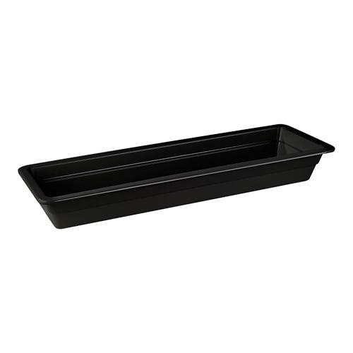 Gastronorm bak zwart melamine | 2/4 GN | 53x16,2x6,5(h)cm, Zakelijke goederen, Horeca | Keukenapparatuur, Nieuw in verpakking