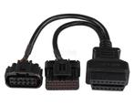 OBDSTAR Honda 12+33 Pins IMMO - 16 Pins OBD2 Verloopkabel Mo, Auto diversen, Autogereedschap, Verzenden, Nieuw