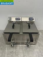 RVS Hakvoort Dubbele Friteuse 2 x 8 liter 2 x 230V Horeca, Ophalen of Verzenden, Nieuw in verpakking