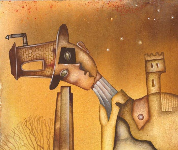 Eugene Ivanov - Hamlet, Antiquités & Art, Art | Peinture | Moderne