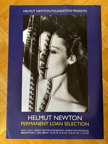 Helmut Newton - Cartel exposición PERMANENT LOAN SELECTION