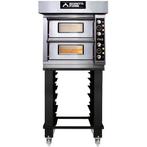 Pizzaoven | Elektrisch | 4+4x Ø30cm | 50°C/380°C | 8.4kw, Verzenden, Nieuw in verpakking