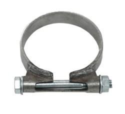 Breedband-klem 57 mm Universeel RVS Klemmen, Auto-onderdelen, Uitlaatsystemen, Nieuw, Verzenden