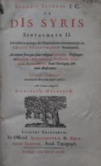 John Selden (1584-1654) / Daniël Heinsius (1580-1655) - De, Antiek en Kunst, Antiek | Boeken en Manuscripten