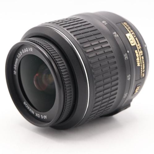 Nikon AF-S 18-55mm F/3.5-5.6G VR DX occasion, Audio, Tv en Foto, Foto | Lenzen en Objectieven, Zo goed als nieuw, Verzenden