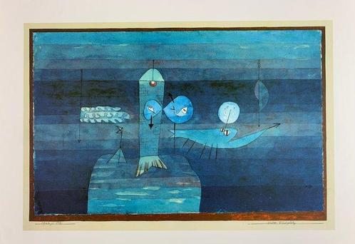 Paul Klee (1879-1940), after - Guter Fischplatz - Limited, Antiquités & Art, Antiquités | Autres Antiquités