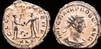 276-282ad Roman Probus Ae antoninianus emperor receiving..., Timbres & Monnaies, Monnaies & Billets de banque | Collections, Verzenden