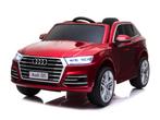 Audi Q5 elektrische kinderauto, 12 volt, rubber banden en me, Ophalen of Verzenden, Nieuw