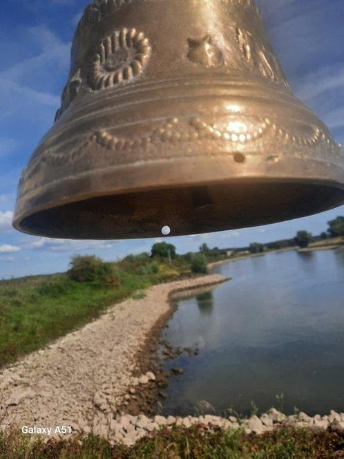 Decoratieve bel - Zwitserland - brons - verguld, Antiek en Kunst, Curiosa en Brocante