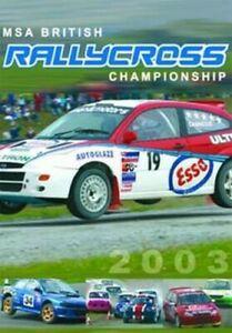 British Rallycross Championship: 2003 DVD (2005) cert E, CD & DVD, DVD | Autres DVD, Envoi