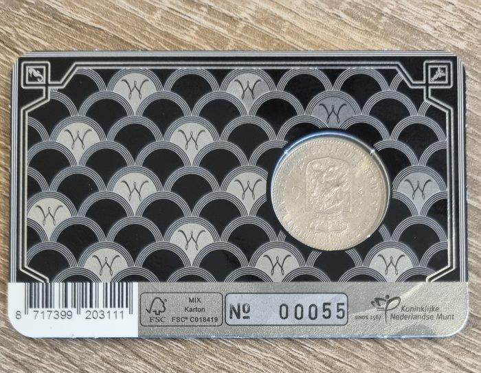 Nederland. Historische coincard 1909 zilveren eerste 1/2, Postzegels en Munten, Munten | Nederland