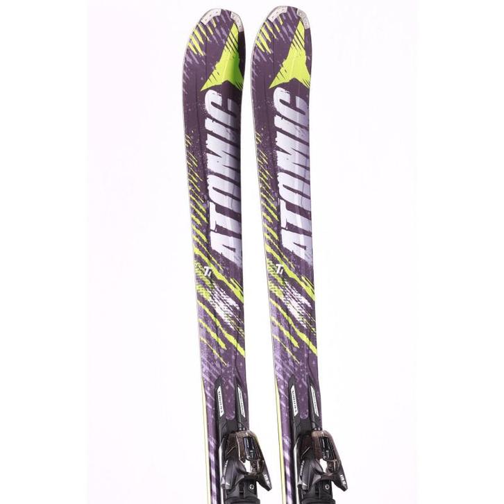 181 skis ATOMIC NOMAD BLACKEYE Ti, adaptive rocker, black/g, Sport en Fitness, Skiën en Langlaufen, Ski, 180 cm of meer, Carve