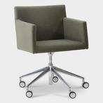 Design vergaderstoel Arper Masai, donker groen, verrijdba..., Huis en Inrichting, Stoelen, Ophalen of Verzenden, Gebruikt
