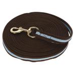 Longe soft 8m bleu / brun - kerbl, Dieren en Toebehoren, Paarden en Pony's | Overige Paardenspullen