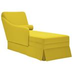 vidaXL Chaise longue met bolster en rechterarmleuning, Verzenden, Nieuw