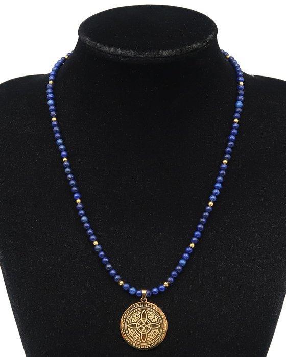 Lapis lazuli - Wiccan heksenslotje - Beschermende amulet, Antiquités & Art, Antiquités | Livres & Manuscrits