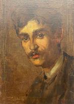 Salvatore Postiglione (1861-1906) - Autoritratto, Antiek en Kunst, Kunst | Schilderijen | Klassiek