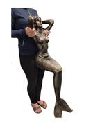 Beeld, XXL Mermaid 22kg New - 110 cm - IJzer