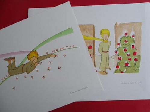 Antoine de Saint-Exupéry (1900-1944), (d´apres) - 2, Antiek en Kunst, Antiek | Overige Antiek