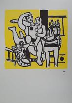 Fernand Léger (1881-1955) - Couple amoureux et cheval, Antiquités & Art