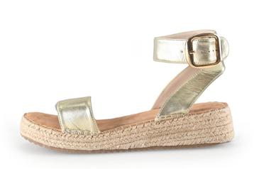 Poelman Sandalen in maat 40 Goud | 5% extra korting beschikbaar voor biedingen