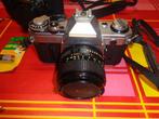 Canon AE-1 / AE-1 Program + 9x objectifs (6x original FD) +, Audio, Tv en Foto, Nieuw