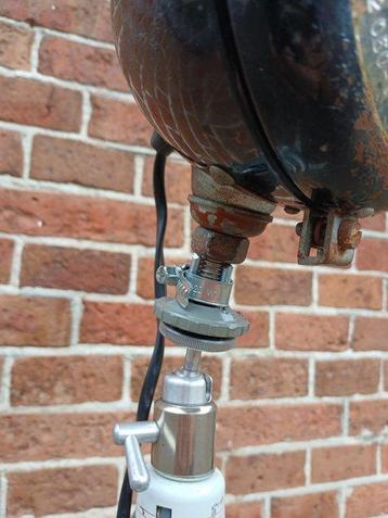 Hella - Statief vloerlamp - mistlamp - Metaal - Industriële