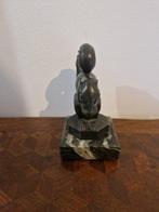 Max le Verrie (1891-1973) - Serre-livres - Marbre, Régule, Antiek en Kunst