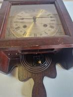 Klok - Hout, Brons, Messing - 1960-1970 - Wandklok