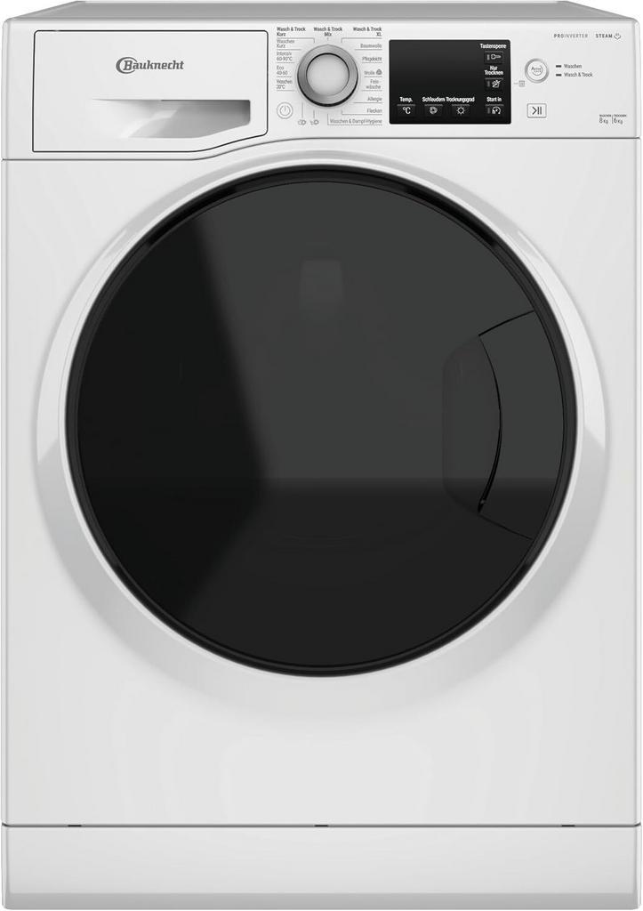 Bauknecht Watksense86s41c - Was-droogcombinatie - 8 kg, Elektronische apparatuur, Was-droogcombinaties, Ophalen of Verzenden