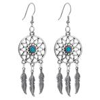 Fako Bijoux - Oorbellen - Dromenvanger - Turquoise, Verzenden, Nieuw