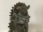 Standbeeld van een leeuw - Gepatineerd brons - Thailand -