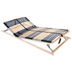 vidaXL Lamelbodem Bruin 140 x 190 cm Massief beukenhout, Verzenden, Nieuw