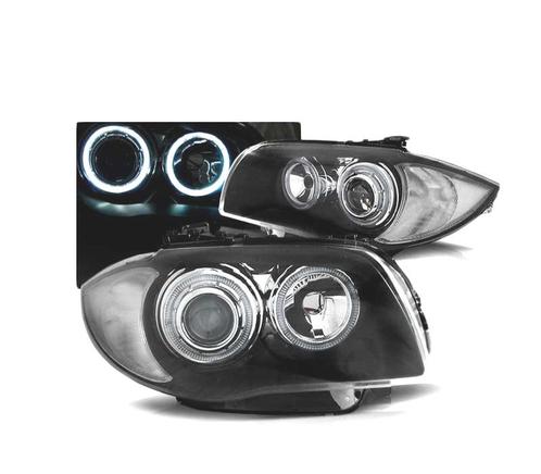 PHARES LED ANGEL EYES POUR BMW SÉRIE 1 E81 E87 E82 E88 04-11, Autos : Pièces & Accessoires, Éclairage, Envoi