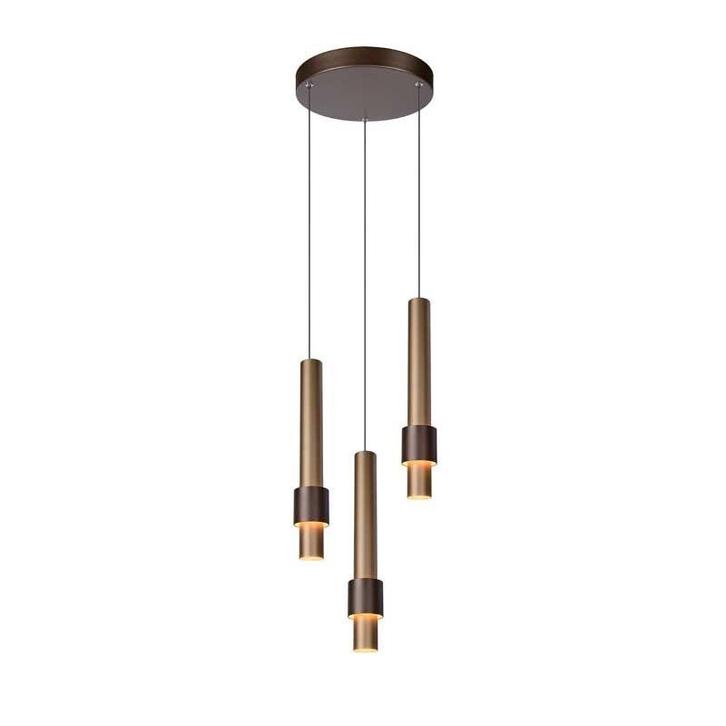 Hanglamp Lucide MARGARY -  - Ø 28 cm - LED - 3x4W, Maison & Meubles, Lampes | Suspensions, Envoi