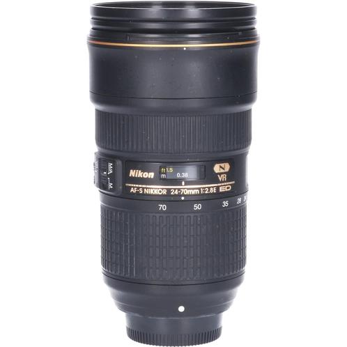 Tweedehands Nikon AF-S 24-70mm f/2.8E ED VR CM3715, Audio, Tv en Foto, Foto | Lenzen en Objectieven, Overige typen, Gebruikt, Zoom