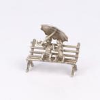 J. Weeda - Kakstoel - Kinderen op een bank - Figurine, Antiek en Kunst