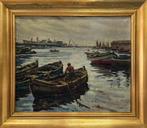 Manuel Costa (XX) - Jornada en el puerto, Antiek en Kunst